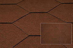 Бітумна гнучка черепиця катепалterpal kl червоний