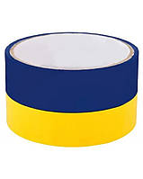 Скотч упаковочный с логотипом "Флаг Украины" 48мм 50м.