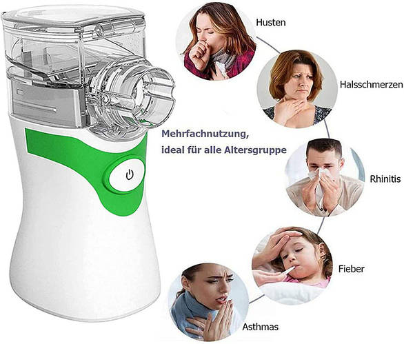 Інгалятор ультразвуковий небулайзер Mesh Nebulizer UN200, ціна 1300 грн ...