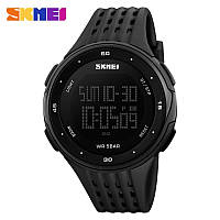 Спортивные Тактические Водостойкие Часы SKMEI 1219 BLACK чёрные