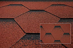 Бітумова гнучка черепиця катепалterpal katrilli осінній червоний