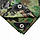 Тент камуфляж CAMOforest, 4х5м, 90 г/м², тент Захист від дощу та сонця, фото 2