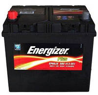 Аккумулятор 60Ah-12v Energizer Plus (Енеджайзер) Asia (232х173х225),L,EN510 Азия L+левый