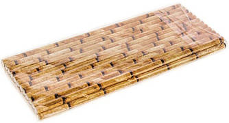 Трубочка паперова Бамбук 6х200 мм 25 шт.
