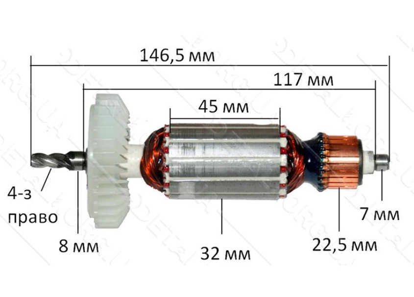 Якір лобзик Зеніт ЗПЛ-850 Профі — оригінал