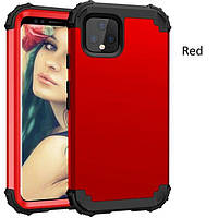 Потужний протиударний чохол для Google Pixel 4 червоний трискладовий бампер
