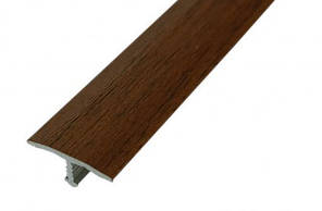 Профіль з'єднувальний Т-подібної форми, ширина 18 мм довжина 2,7 м, Горіх лісовий