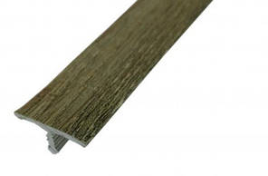 Профіль з'єднувальний Т-подібної форми, ширина 18 мм довжина 2,7 м, Дуб попелястий