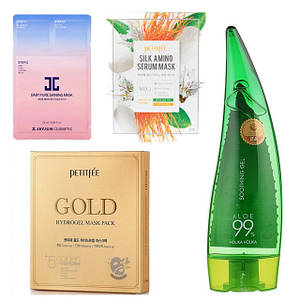 Маски, креми і скраби для обличчя