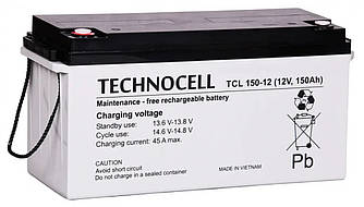 Акумулятор AGM Technocell TCL 150-12 (150Ah, 12V)
