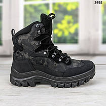 Черевики чоловічі зимові чорні на шнурках Даго Україна, фото 2