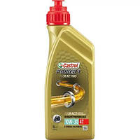 Олива для 4 тактних двигунів 100% синтетична Castrol Power 1 Racing 4T 10W-30 1 л (14E948)