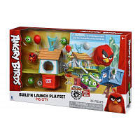 Новинка Фигурка Jazwares Angry Birds Medium Playset Pig City Build 'n Launch Playset (ANB0015) !