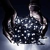 Лінійна внутрішня гірлянда 25 м, 300 LED, RD-7134 від 220V / Новорічна світлодіодна гірлянда "Нитка", фото 3