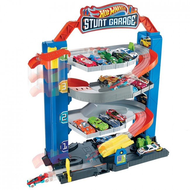 Чотириповерховий гараж Hot Wheels Хот Вілс Mattel Оригінал