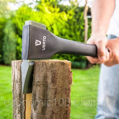 Новинка Топор Verto 620 г, обух 410 г, рукоятка из стекловолокна, 14 ...