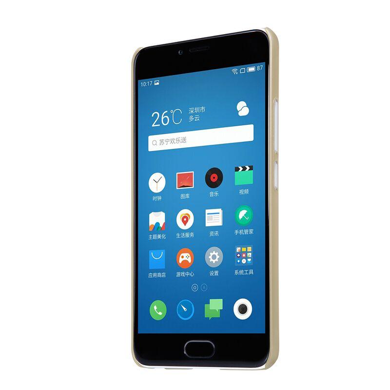 Пластиковый чехол NILLKIN Frosted Shield для Meizu M5 - Gold - фото 2 - id-p1226040172