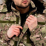 Бушлат тактичний Grifon МКГ-323 на флісі Мультикам, фото 8