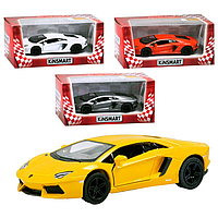 Машинка металлическая Kinsmart Lamborghini Aventador KT5355W 194413