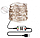 Розумна світлодіодна гірлянда для ялинки та новорічного декору з підтримкою Bluetooth App Control String USB Водонепроникна, фото 4