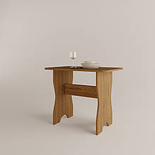 Обідній стіл КС-1  Дуб Родос темний 740х900х600 мм