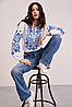 Жіноча вишиванка "Владана" (з синім), фото 6