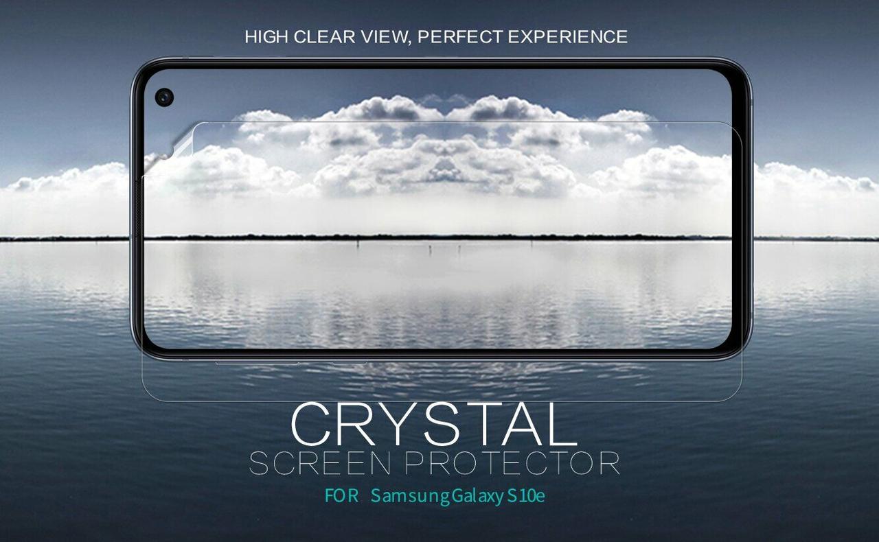 Защитная пленка NILLKIN Crystal для Samsung Galaxy S10e (G970) - фото 1 - id-p1727880997