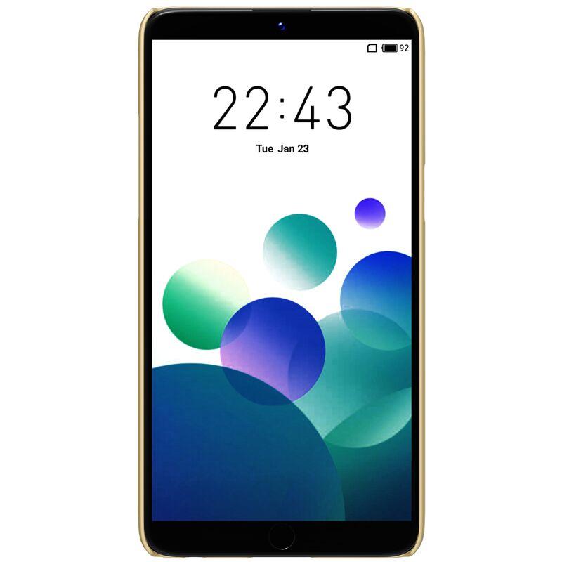 Пластиковый чехол NILLKIN Frosted Shield для Meizu 15 Plus - Gold - фото 2 - id-p1226056410