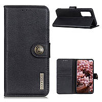 Чехол-книжка KHAZNEH Wallet Cover для VIVO Y20 (V2027) / Y12s - Black