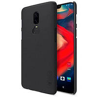 Пластиковый чехол NILLKIN Frosted Shield для OnePlus 6 - Black