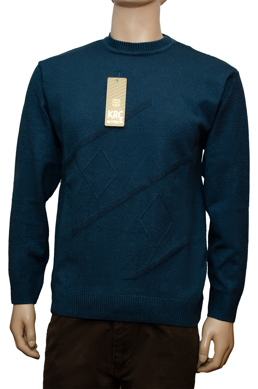 Чоловічий светр. Темно-синій