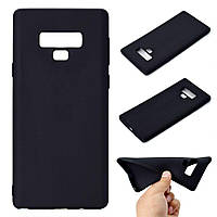 Силиконовый (TPU) чехол Deexe Matte Case для Samsung Galaxy Note 9 (N960) - Black