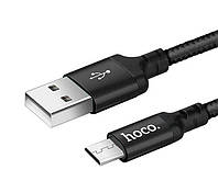 Дата-кабель HOCO X14 Times Speed microUSB (2A/1m) - Black