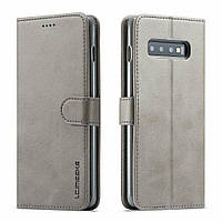 Чехол LC.IMEEKE Wallet Case для Samsung Galaxy S10 Plus (G975) - Grey