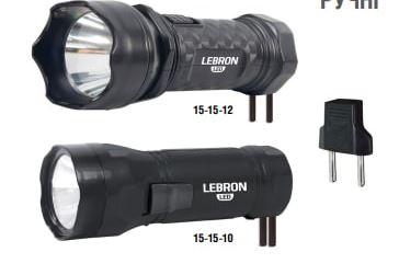 15-15-12 Ліхтар ручний акум. LED 1W, 250mAh Арт.23348 Lebron