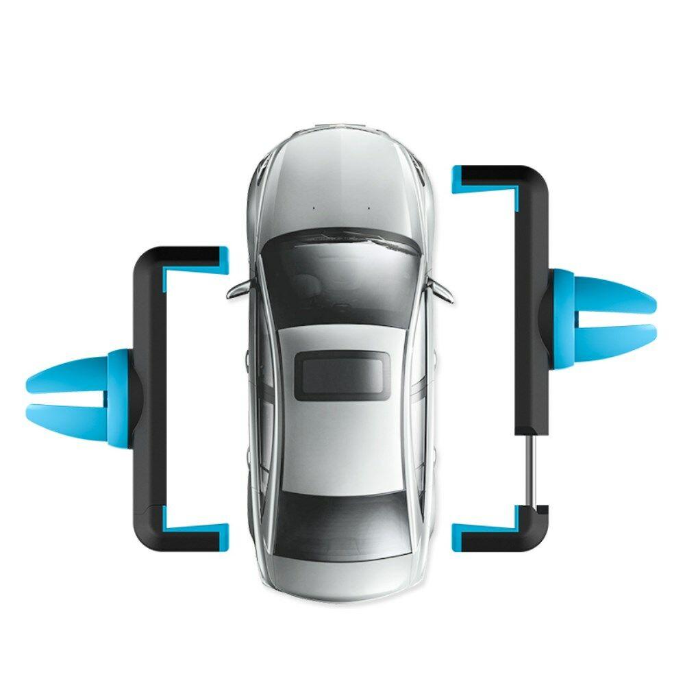 Автомобильный держатель на воздуховод HOCO CPH01 для смартфонов шириной до 80 мм - Black - фото 3 - id-p1727912274