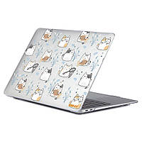 Защитная накладка Enkay Animals Series для Apple MacBook Pro 14 (2021) - Cute Cats