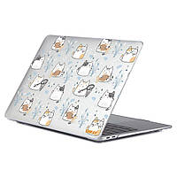 Защитная накладка Enkay Animals Series для Apple MacBook Pro 16 (2019) - Cute Cats