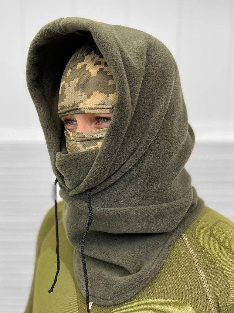Баф фліс військовий, Баф зсу чоловічий, тактичний баф на голову, баф осінній зимовий, баф осінній