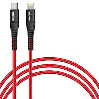 Кабель Intaleo CBRNYTL1 Type-C to Lightning (18W, 1.2m) - Red