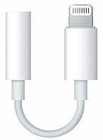 Оригинальный адаптер Apple Lightning - 3.5mm MMX62ZM/A - White