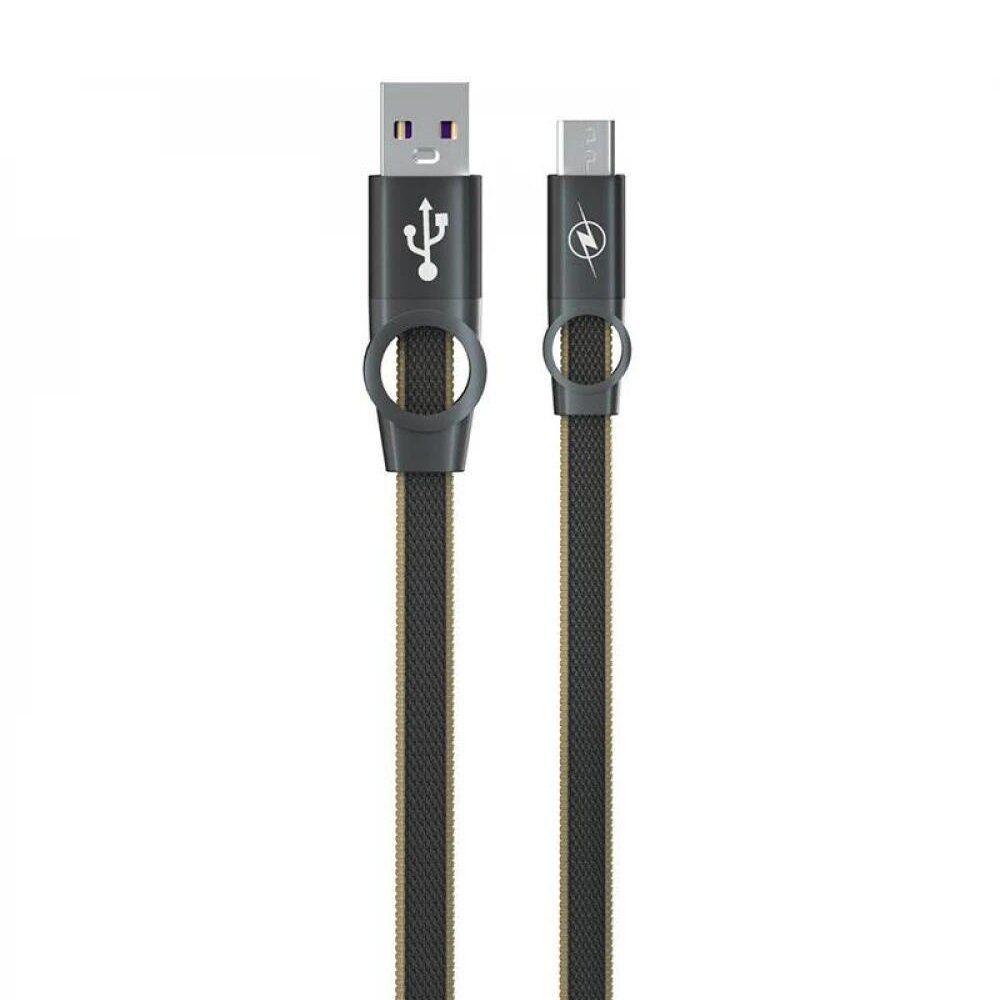 Кабель Gelius Pro Flexible 2 GP-UC07m MicroUSB (2A, 1m) - Black - фото 1 - id-p1727909191