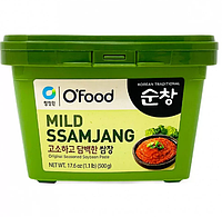 Корейская соевая паста Самджан слабоострая Daesang 500г
