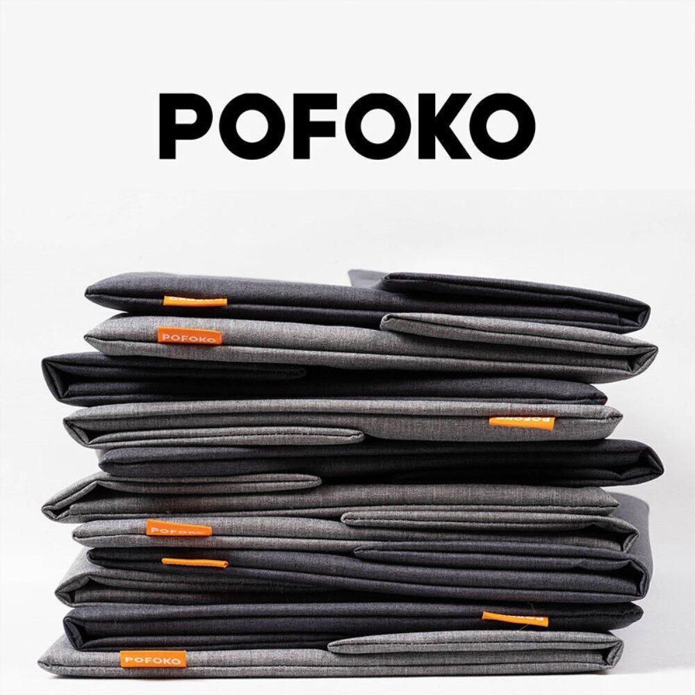 Универсальная сумка POFOKO Sleeve Bag для ноутбука диагональю 13 дюймов - Black - фото 4 - id-p1727898595