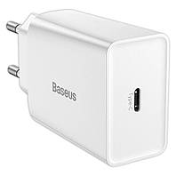 Сетевое зарядное устройство Baseus Speed Mini Quick Charger 1C (20W) - White