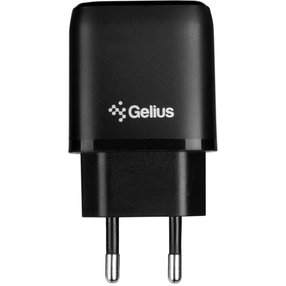 Сетевое зарядное устройство Gelius Pro X-Duo QC3.0 + PD 20W (GP-HC014) - Black - фото 3 - id-p1727912781