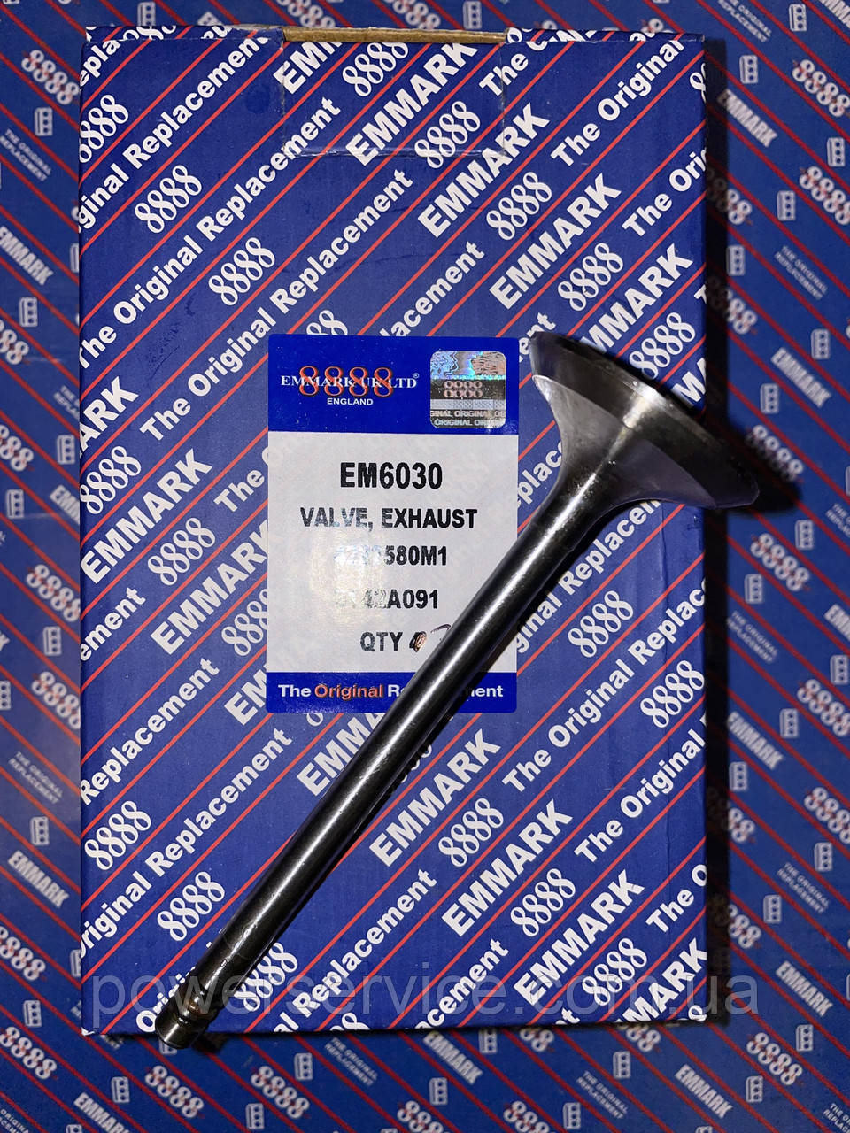 Випускний клапан 3142A091,EM6030 Perkins,Перкінс