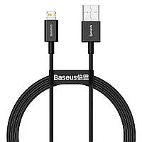 Кабель Baseus Superior Series USB to Lightning (2.4A, 1m) CALYS-A01 - Black