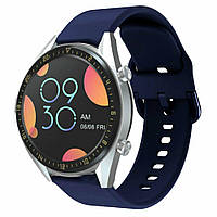 Ремешок UniCase Silicone Strap для Huawei Watch GT / Watch GT2 46mm / Watch GT 2e - Navy Blue