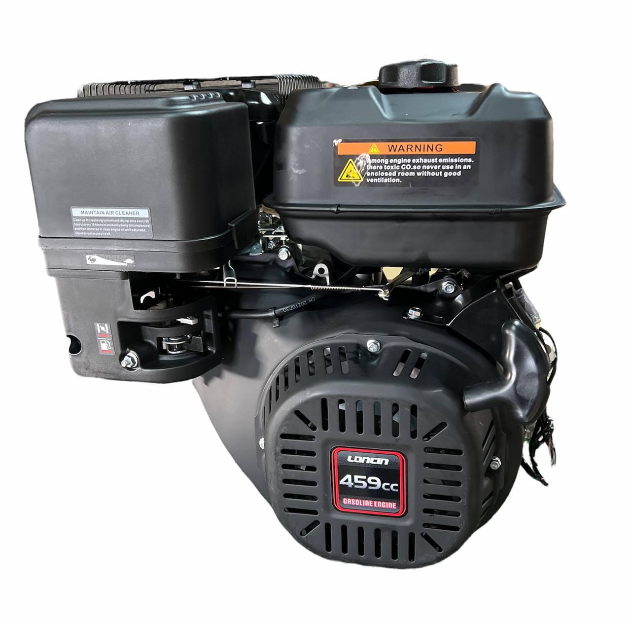 Двигун бензиновий Loncin LC192FD (18 к. с., ел. стартер, шпонка 25 мм), фото 1